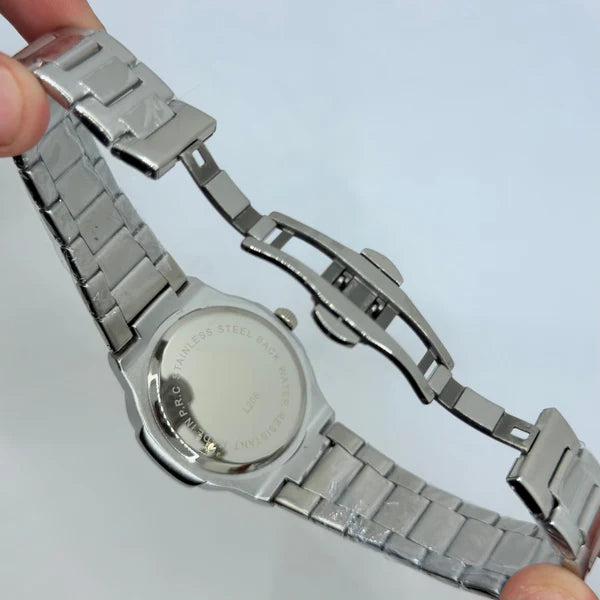 Patek philip silver with neavy blue dial